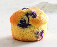 Muffin americano ai mirtilli