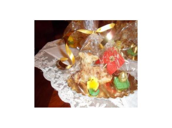 pecorelle di pasqua di pasta di mandorle