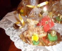 pecorelle di pasqua di pasta di mandorle