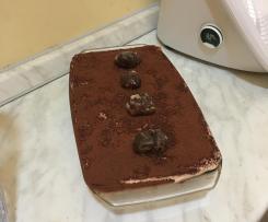 Tiramisù alle castagne light senza uova