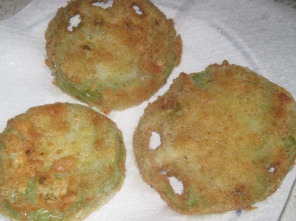 POMODORI VERDI FRITTI (o al FORNO)