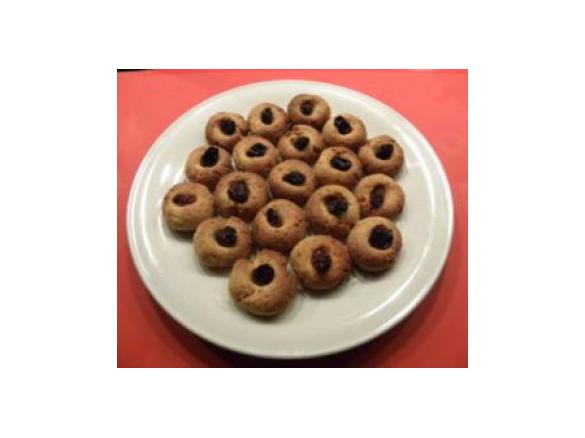 Mini biscotti linzer