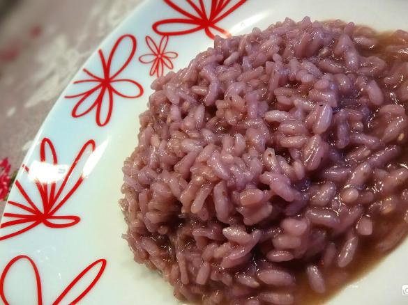 Risotto ai mirtilli