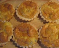 tortine al gorgonzola