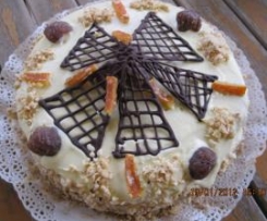 Torta con i marrons glacès