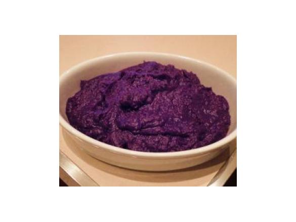 Purè con carote nere