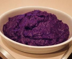 Purè con carote nere