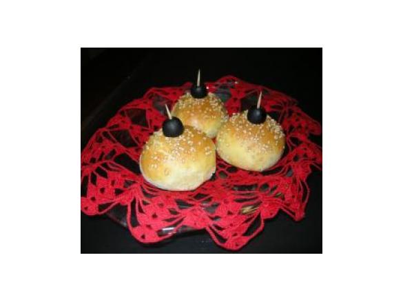 Palline farcite per aperitivo (Natale)