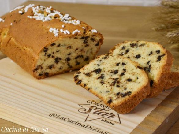 Plumcake alle gocce di cioccolato