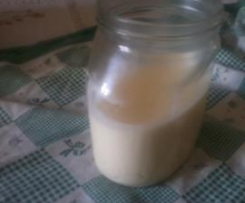 Maionese con yogurth cotta.