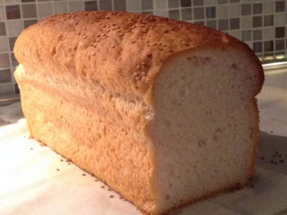 Pane senza glutine in cassetta