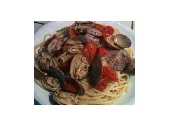 spaghetti vongole veraci