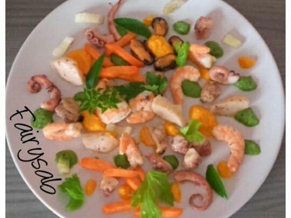 Insalata di Mare Ricca -contest pesce in insalata-