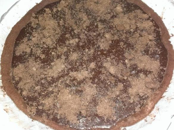 Crostata di farina di riso e cioccolato