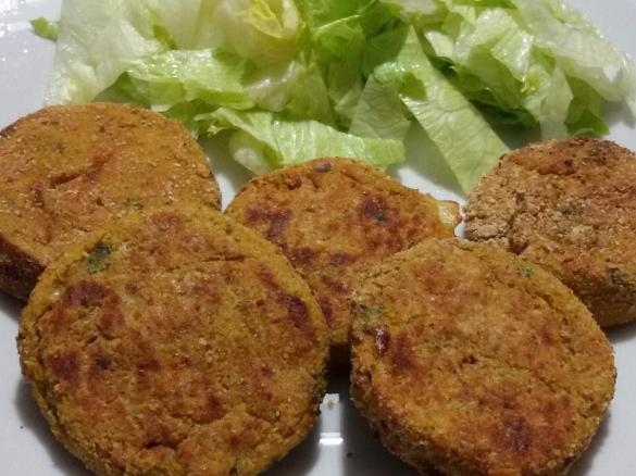 Schiacciatine vegetariane 