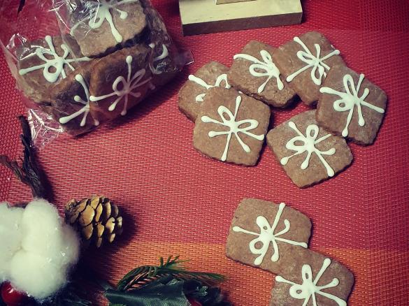 Biscotti di Natale pacchetto regalo