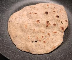 Chapati/ pane indiano con varianti ed eventuali