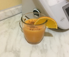 Frullato di zucca, arancia e zenzero