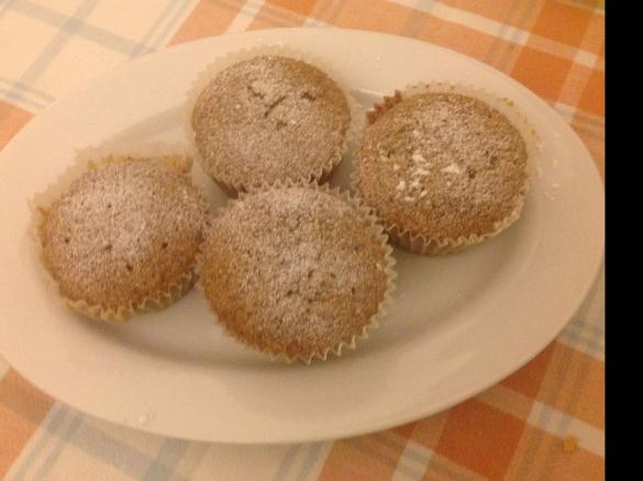 Muffin dolci di radicchio