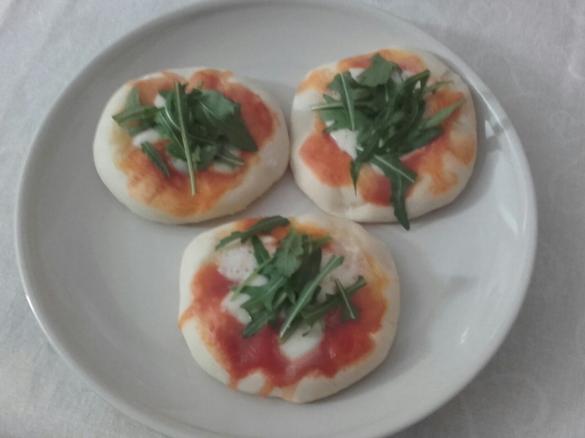 pizzette salame e rucola