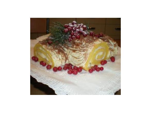 Tronchetto all'arancia