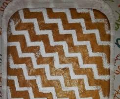 Torta al limone e semi di papavero senza uova e burro