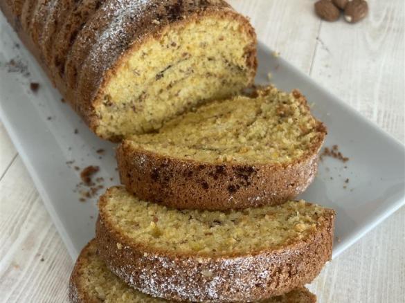 Plum-cake zucca e mandorle