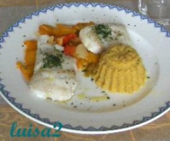 peperoni con merluzzo a vapore