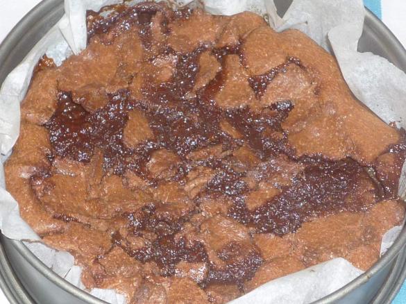 crostata nutella e pesche