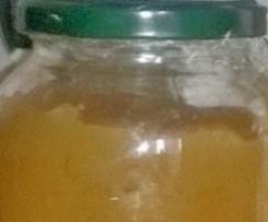 marmellata di mele e limoncina (erba aromatica)