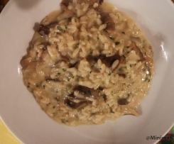 Risotto funghi e taleggio