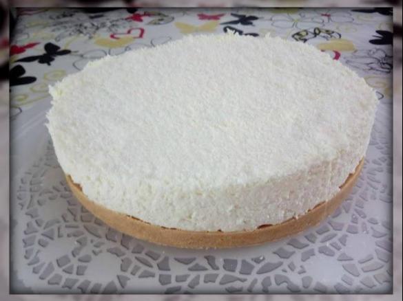Cheesecake al cocco