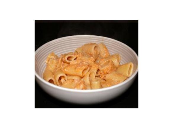 Sugo arancione allo yogurt e tonno