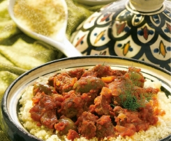 Agnello con cous cous