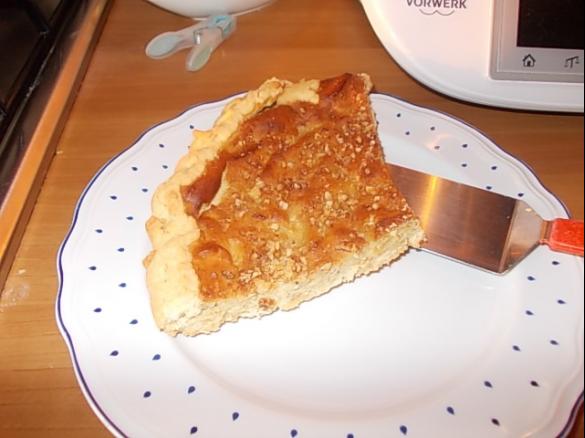 Crostata ricotta, nocciole e arancia