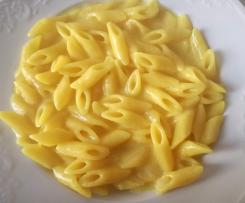 PENNE IN CREMA DI PARMIGIANO E ZAFFERANO