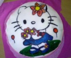 TORTA HELLO KITTY (Per il compleanno della mia sorellina)
