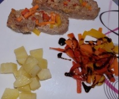 Polpettone verdure e formaggio