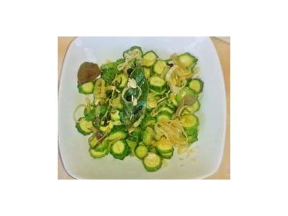 zucchine mandorlate in carpione 