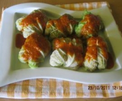 Bauletti di verza ripieni