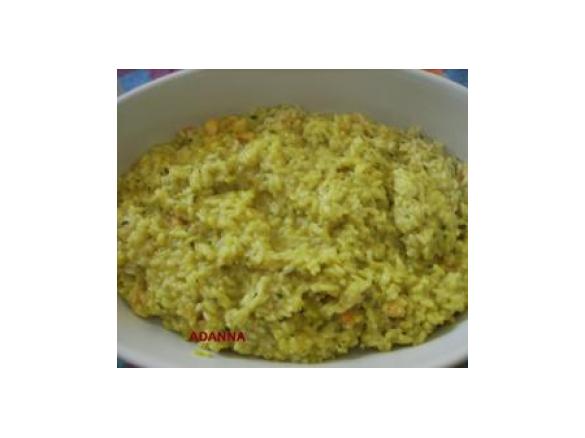 RISOTTO ALLO ZAFFERANO CON VERDURE E GAMBERETTI