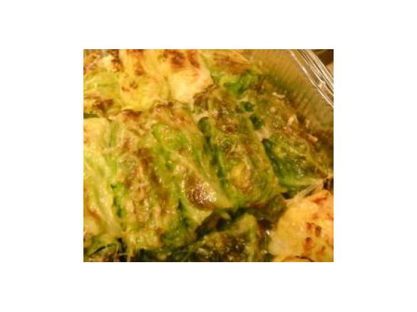 Involtini di verza con cotto e formaggi