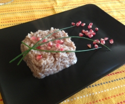 Risotto al melograno