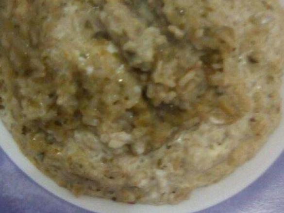 risotto lattuga e philadelphia