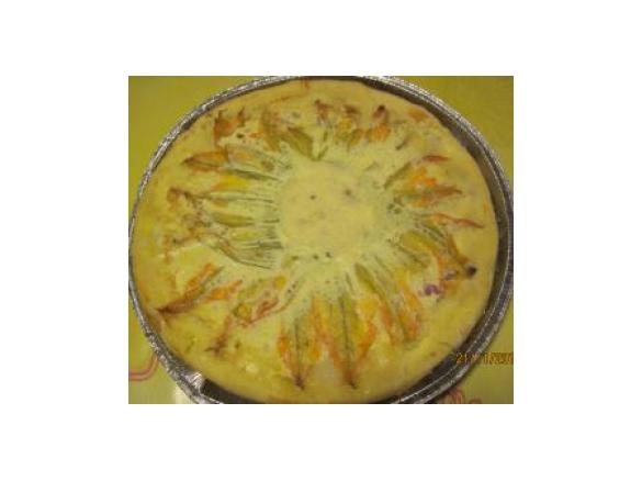 Sole di fiori di zucca