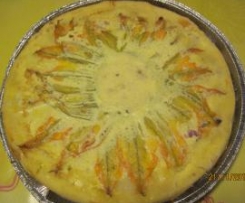 Sole di fiori di zucca