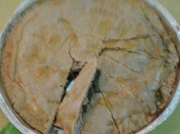 Torta salata bietolee cicoria