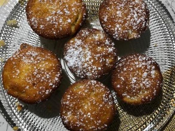 Tortini  burrosi alla banana
