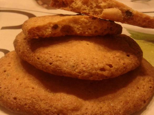 Cookies con cioccolato e pistacchi