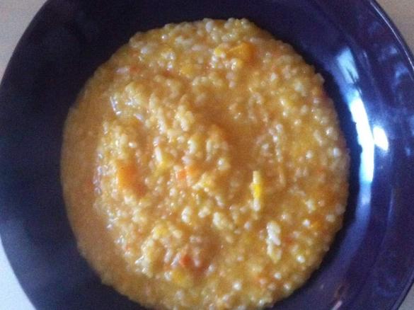 Risotto zucca e porro